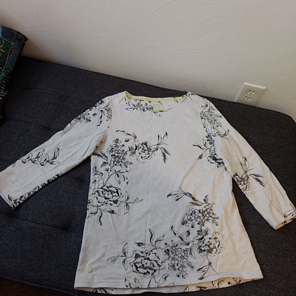 Joules flower shirt